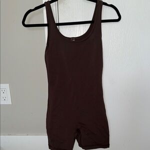 TNA Brown Jumpsuit